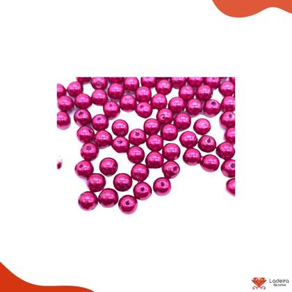 Imagem de Perola Inteira Com Furo 10mm Em Abs Com 500Gr