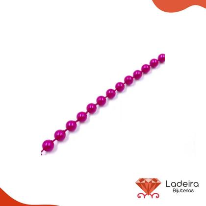 Imagem de Perola Inteira Com Furo 10mm Em Abs Com 500Gr