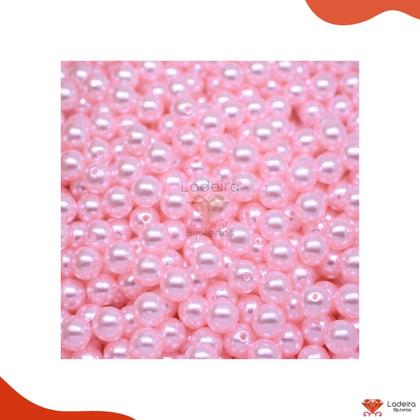 Imagem de Perola Inteira Com Furo 10mm Em Abs Com 500Gr