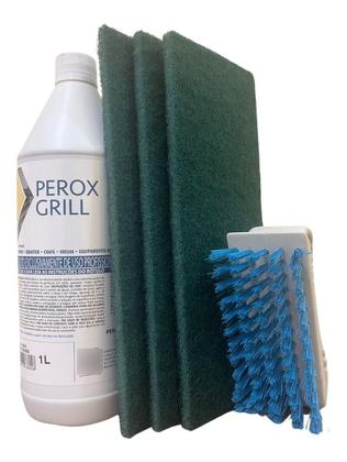 Imagem de Perox Grill Kit Limpeza Gorduras Carbonizadas Limpa Forno