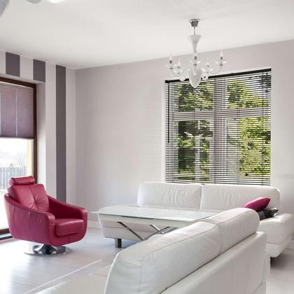 Imagem de Persiana Cortina Horizontal  25mm Premier Pvc Sala Cozinha Quarto Janela Rolo 140x160cm Evolux