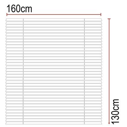 Imagem de Persiana de PVC Horizontal 160x130cm - Cinza