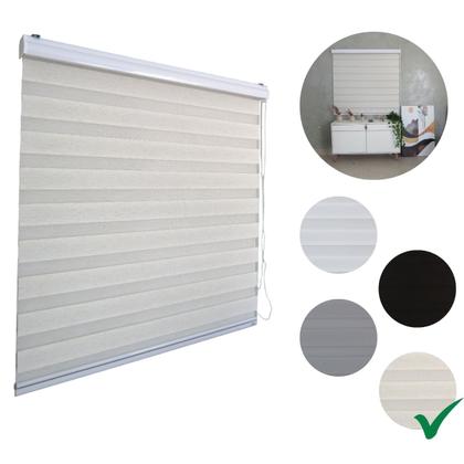 Imagem de Persiana Double Vision Sunny 120larg x 160alt (com bandô)