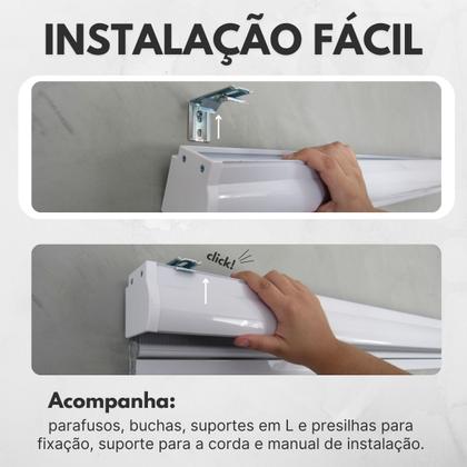 Imagem de Persiana Double Vision Sunny 120larg x 160alt (com bandô)