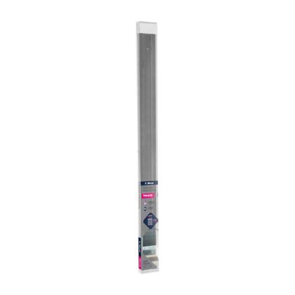 Persiana horizontal 100cm x 130cm pvc plastica preta primafer Imagem de Persiana horizontal 100cm x 130cm pvc plastica preta primafer