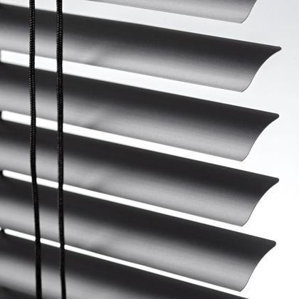Persiana horizontal 100cm x 130cm pvc plastica preta primafer Imagem de Persiana horizontal 100cm x 130cm pvc plastica preta primafer