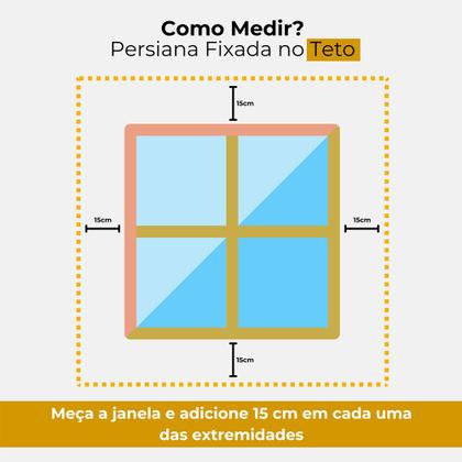 Imagem de Persiana Rolo Blackout Pinpoint Bege - 2,10m x 1,20m