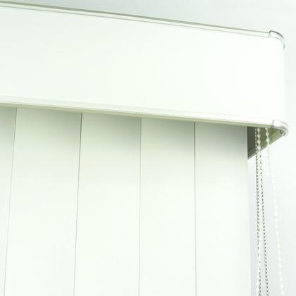 Imagem de Persiana vertical pvc com bandô kit 02 1,20 x 1,30 (2,40x1,30) - Cores