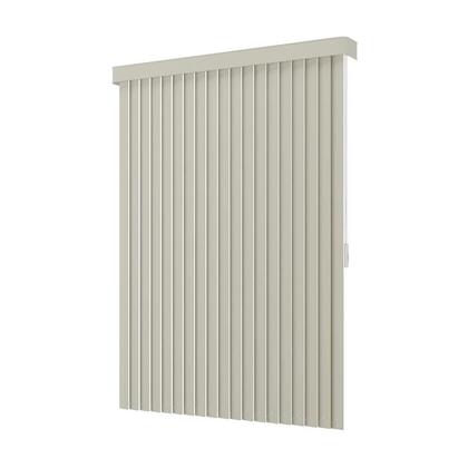 Imagem de Persiana vertical pvc com bandô kit 02 1,20 x 1,30 (2,40x1,30) - Cores