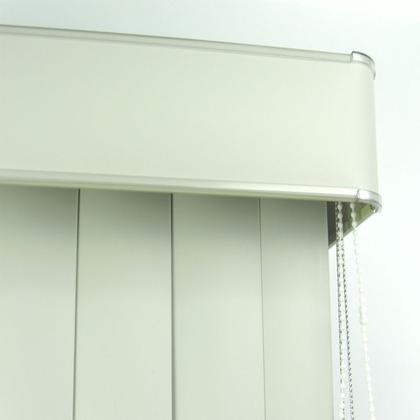 Imagem de Persiana vertical pvc com bandô kit 02 1,20 x 1,30 (2,40x1,30) - Cores