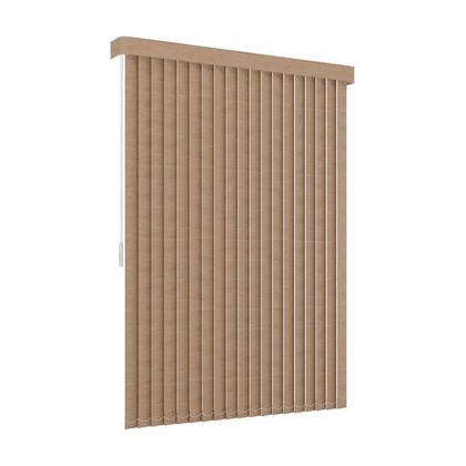 Imagem de Persiana vertical tecido com bandô kit 02 1,10 x 1,20 (2,20x1,20) - Cores