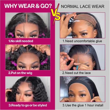 Imagem de Peruca Ailwelia Curly Bob 100% cabelo humano 200% densidade 35cm