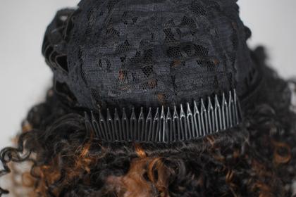 Imagem de Peruca Half wig 2 em1 vira rabo de cavalo cacheada longa SOFIA MLW