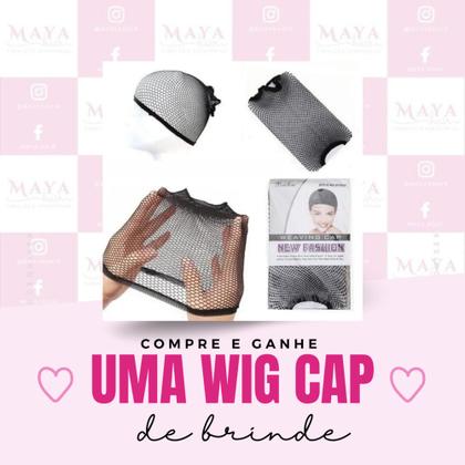 Imagem de Peruca Lace Front Curta Liso Cabelo Humano Natural Preta