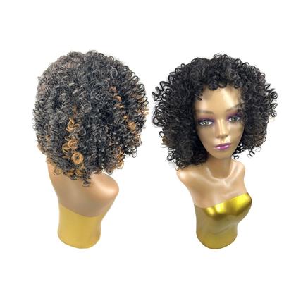 Imagem de Peruca Lace Wig Cacheada Afro Orgânica Com Pentes Internos