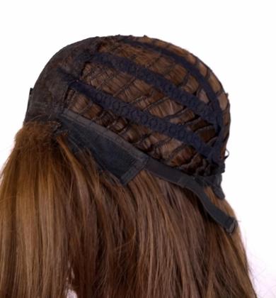 Imagem de Peruca Lace Wig Lisa Franjão Chocolate 8 Fibra Futura