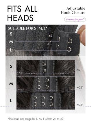 Imagem de Peruca LUVME HAIR Bob 100% cabelo humano, renda frontal, 12 polegadas, loira acinzentada