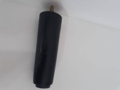 Imagem de Pes Cama Box Madeira Eucalipto 13 cm de Altura Preto Kit com 6 Unidades - Fenix Mendonça