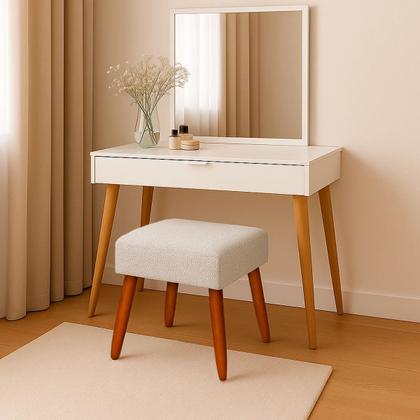 Imagem de Pés Palito 30cm Mel Para Sofá, Puff, Poltronas, Mesa ou Móvel Mais Chapa de Fixação
