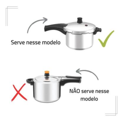 Imagem de Peso Regulador Para Panela Rochedo Turbo Top Preto Original