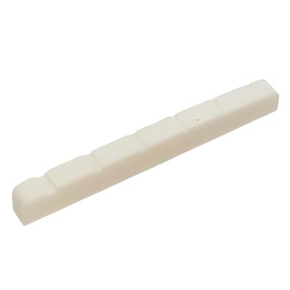 Imagem de Pestana Nut Guitarra 43mm Sintético Resistente Moldado Encaixe Preciso Som Estável Nut Guitar Branco