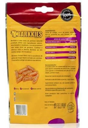 Imagem de Petisco Barkkies Pet Cães Chicken Rolls
