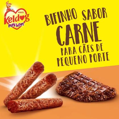 Imagem de Petisco Bifinho Keldog Mini Bites Carne 50g