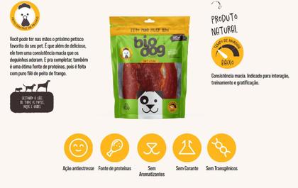 Imagem de Petisco Gourmet Bio Dog Soft Steak- para Cães- Frango-100g