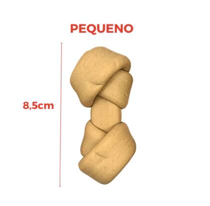 Imagem de Petisco Osso Ossinho Vegetal Natural 3/4 (P) Super Premium 1 Kg Doogs