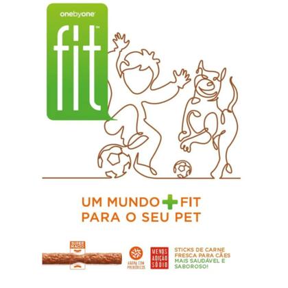 Imagem de Petisco Spin Pet Onebyone Gourmet Fit Stick Pera Mandioca Ervilha