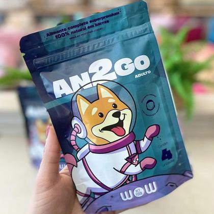 Imagem de Petisco Sumplementar Para Pets Cães Adultos Wow An2Go 60G