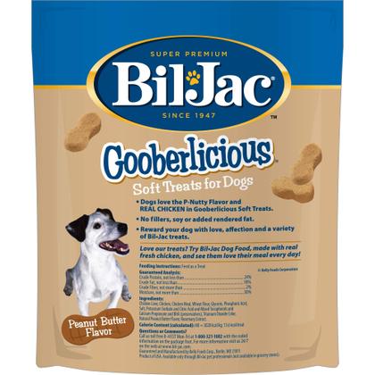 Imagem de Petiscos para cães Bil-Jac Gooberlicious Soft 300 ml de manteiga de amendoim