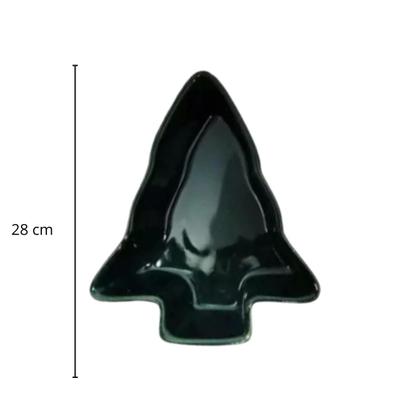 Imagem de Petisqueira 3 Bowl Natalina Bambu 4 PCs 28x12cm Estrela e Pinheiro de Natal