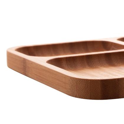 Imagem de Petisqueira C/4 Divisorias de Bambu Linea Lyor 3319,51,5cm