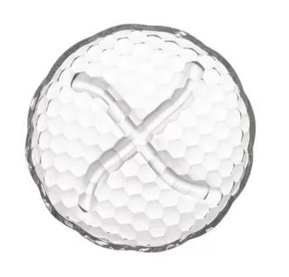 Imagem de Petisqueira em Vidro Cristal com 4 Divisórias Bubble