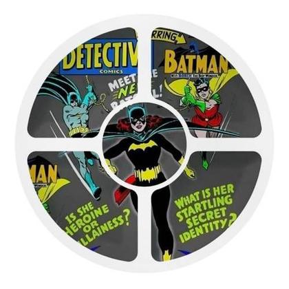 Imagem de Petisqueira Redonda DC Comics Batgirl Melamine Marrom