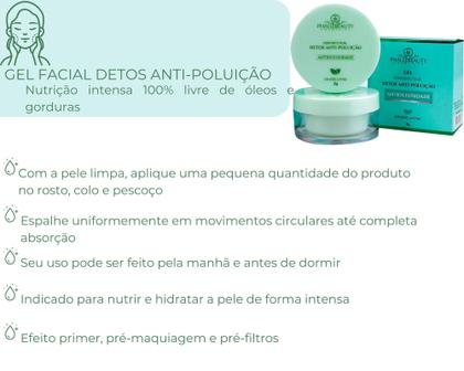 Imagem de Phállebeauty Detox Antipoluição - Gel Hidratante Facial Antioleosidade 35g