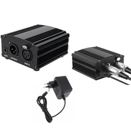 Imagem de Phantom Power Fantom P/ Microfone Condensador BM800 + Cabo