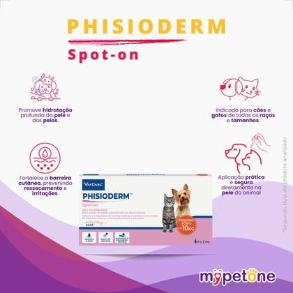 Imagem de Phisioderm Spot On Virbac - 6 x 2ml