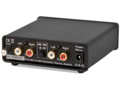 Imagem de Phono Preamp Pro-Ject Phono Box DC MM/MC Line Out Silver