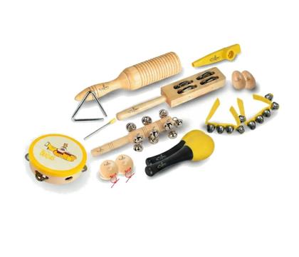 Imagem de Phx kit musicalização infantil beatles yellow bandinha 10 inst