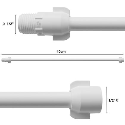 Imagem de Pia Banheiro 8L + Kit Banheiro + Engate + Torneira + Sifão