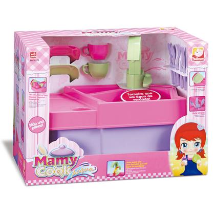 Imagem de Pia Cozinha Infantil Saí Água Mamy Cook Acqua Menina