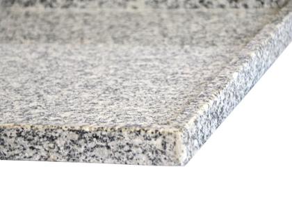 Imagem de Pia de Granito para Cozinha Levorato Corumbá  160x55cm  Granito Cinza Corumbá