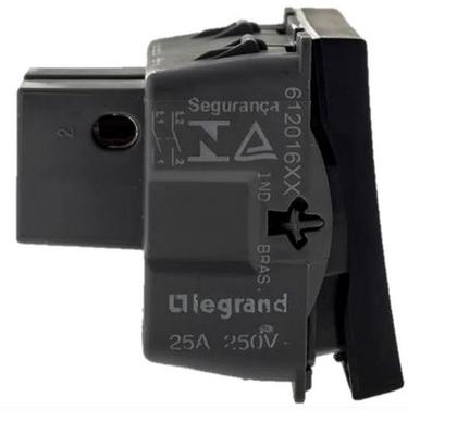 Imagem de Pial Plus+ Módulo Interruptor Bipolar 25a Preto 612016pt