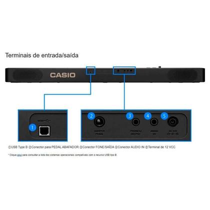 Imagem de Piano casio cdp-s110 stage digital preto