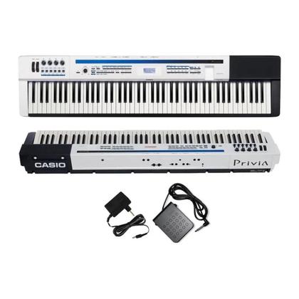 Imagem de Piano Digital Casio Privia PX-5S WE 88 Teclas Bluetooth