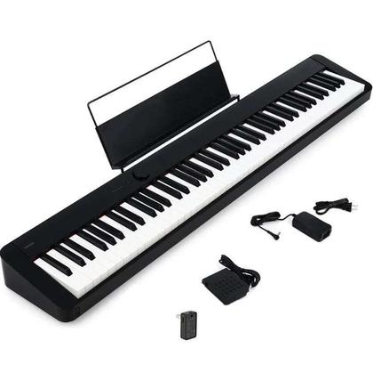 Imagem de Piano Digital Casio Privia PX-S1100 Preto + Estante CS68 + Banqueta