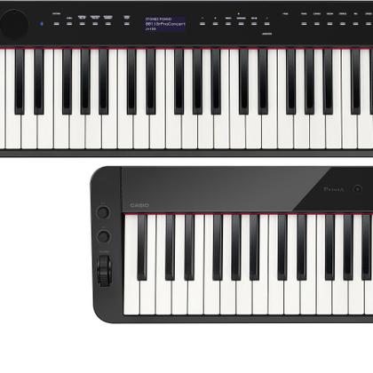 Piano Digital Casio Prívia PX-S3000 Preto PXS3000 + Pedal e