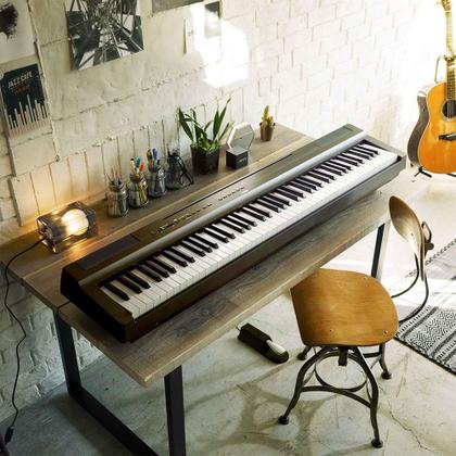 Imagem de Piano Digital P125 AB Preto 88 Teclas Sensitivas com Fonte